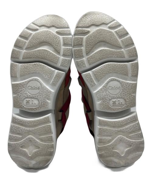 Chloe（クロエ）Chloe (クロエ) Chloe　スニーカー ベージュ サイズ:37の古着・服飾アイテム