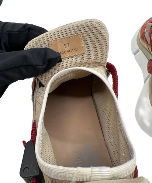 Chloe（クロエ）Chloe (クロエ) Chloe　スニーカー ベージュ サイズ:37の古着・服飾アイテム