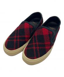 Saint Laurent Paris（サンローランパリ）の古着「スリッポン」｜レッド×ブラック
