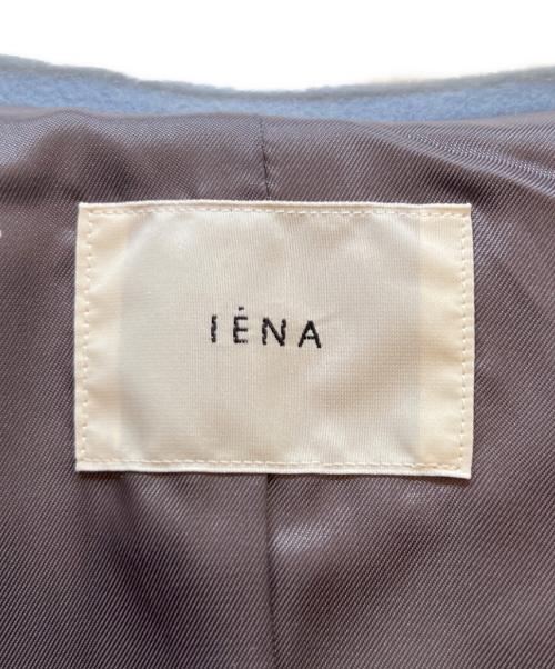 IENA（イエナ）IENA (イエナ) ダブルモッサコート ブルー サイズ:36の古着・服飾アイテム