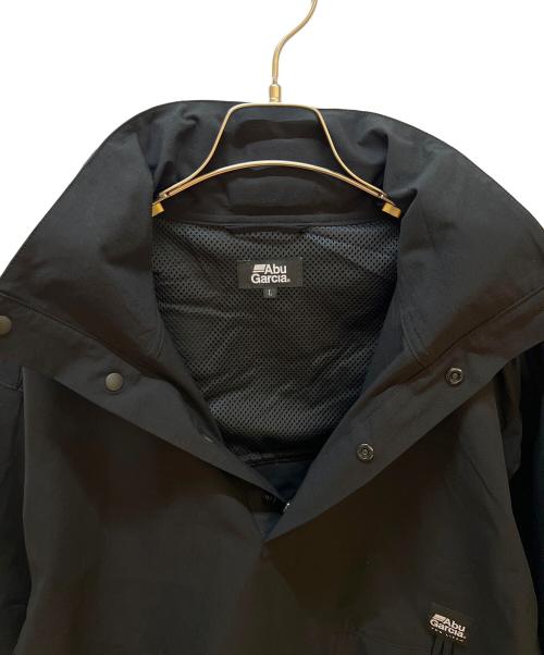 Abu Garcia（アブガルシア）Abu Garcia (アブガルシア) ウォーターレジスタント フィッシングアノラック ブラック サイズ:L 未使用品の古着・服飾アイテム
