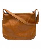 IL BISONTEイル ビゾンテ）の古着「ワンショルダーバッグ」｜キャメル