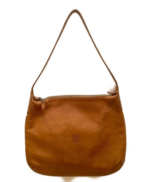 IL BISONTE（イル ビゾンテ）IL BISONTE (イル ビゾンテ) ワンショルダーバッグ キャメルの古着・服飾アイテム