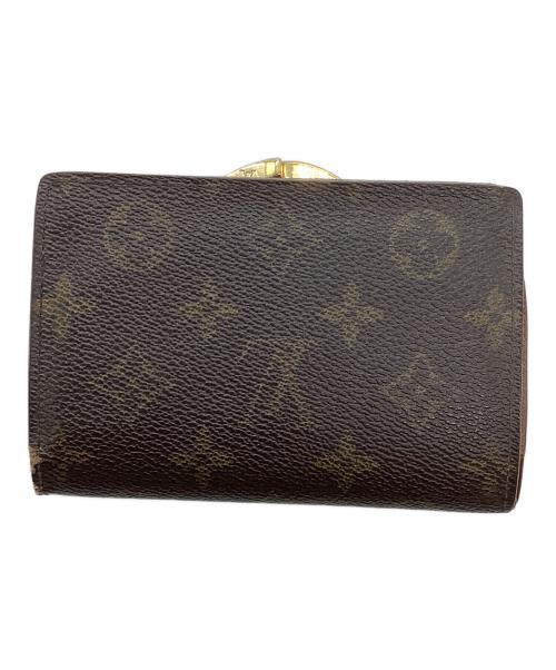 LOUIS VUITTON（ルイ ヴィトン）LOUIS VUITTON (ルイ ヴィトン) がま口財布 ブラウンの古着・服飾アイテム