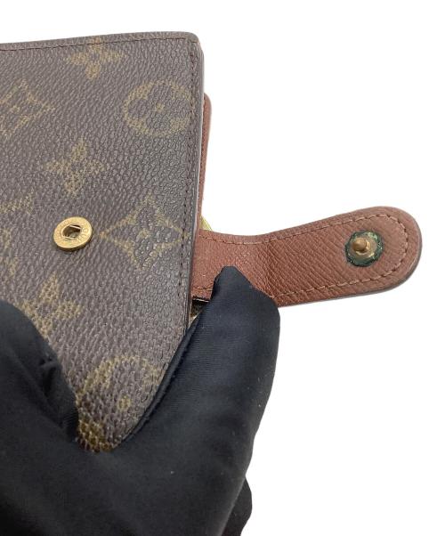 LOUIS VUITTON（ルイ ヴィトン）LOUIS VUITTON (ルイ ヴィトン) がま口財布 ブラウンの古着・服飾アイテム