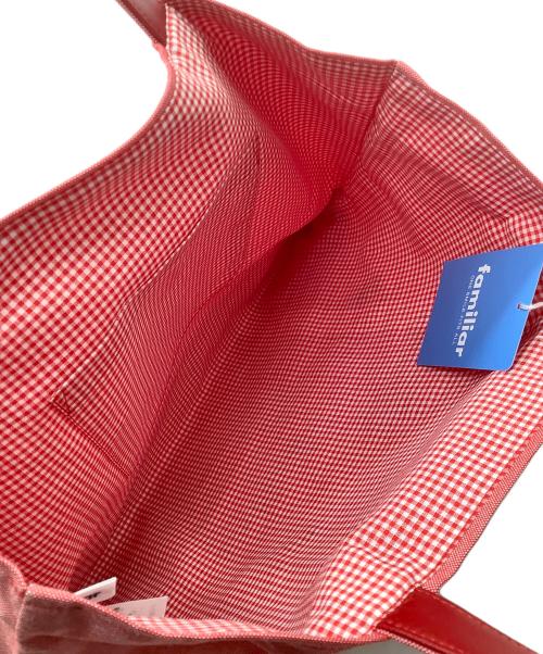 familiar（ファミリア）familiar (ファミリア) ブック入れ レッド 未使用品の古着・服飾アイテム