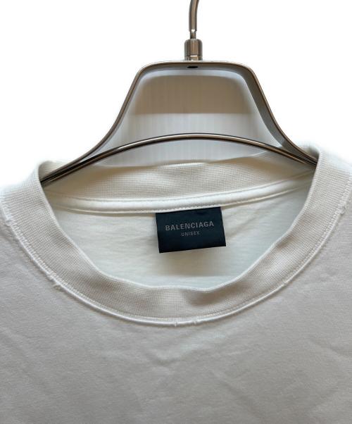 BALENCIAGA（バレンシアガ）BALENCIAGA (バレンシアガ) 半袖カットソー ホワイト サイズ:XXSの古着・服飾アイテム