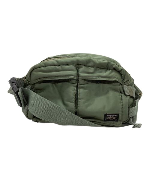 PORTER（ポーター）PORTER (ポーター) ウエストバッグ グリーンの古着・服飾アイテム