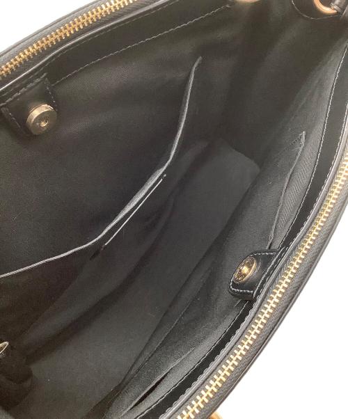 COACH（コーチ）COACH (コーチ) 2WAYバッグ ブラウン×ブラックの古着・服飾アイテム