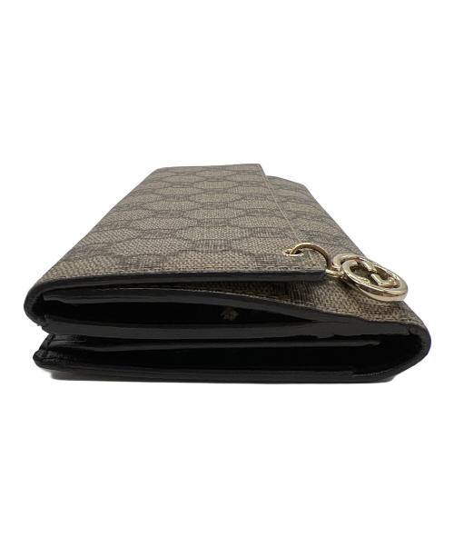 GUCCI（グッチ）GUCCI (グッチ) 長財布 ベージュの古着・服飾アイテム