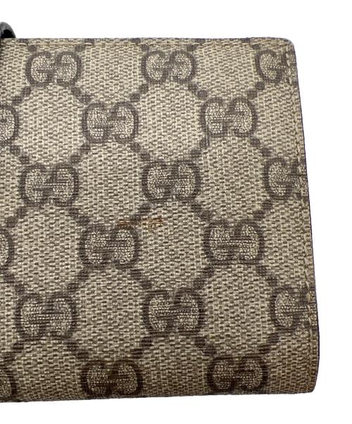 GUCCI（グッチ）GUCCI (グッチ) 長財布 ベージュの古着・服飾アイテム