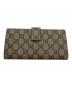 GUCCI (グッチ) 長財布 ベージュ：20000円