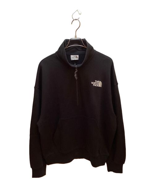 THE NORTH FACE（ザ ノース フェイス）THE NORTH FACE (ザ ノース フェイス) ハーフジップ トレーナー ブラック サイズ:XL 未使用品の古着・服飾アイテム