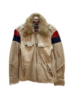中古・古着通販】Schott (ショット) レザージャケット ブラウン サイズ