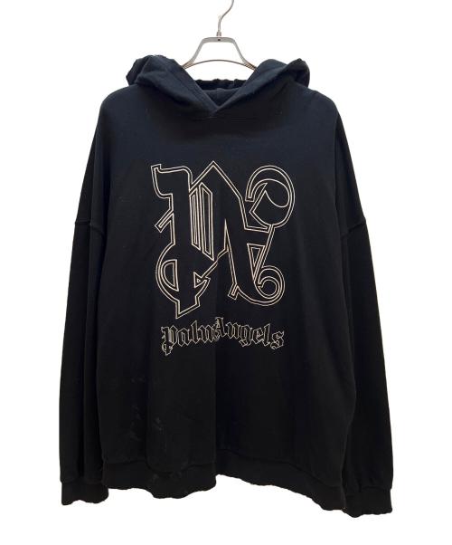 Palm Angels（パーム エンジェルス）Palm Angels (パーム エンジェルス) パーカー ブラック サイズ:Lの古着・服飾アイテム