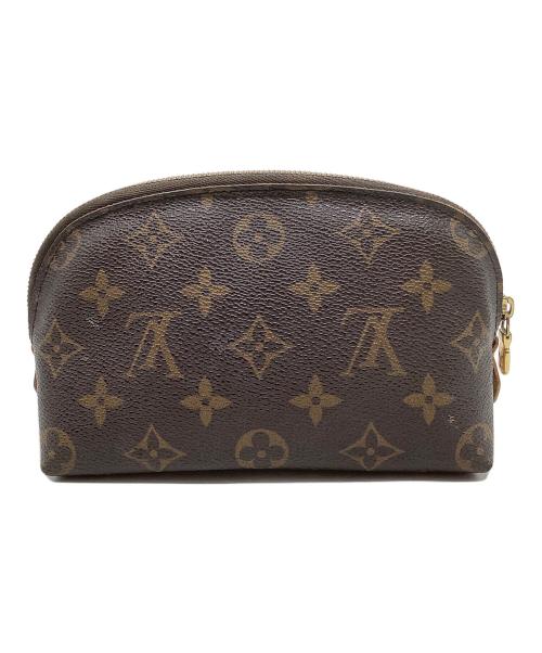 LOUIS VUITTON（ルイ ヴィトン）LOUIS VUITTON (ルイ ヴィトン) コスメポーチ ブラウンの古着・服飾アイテム