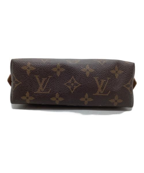 LOUIS VUITTON（ルイ ヴィトン）LOUIS VUITTON (ルイ ヴィトン) コスメポーチ ブラウンの古着・服飾アイテム