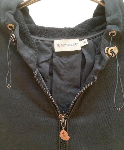 MONCLER（モンクレール）MONCLER (モンクレール) ジップパーカー/MAGLIA ブラック サイズ:Sの古着・服飾アイテム