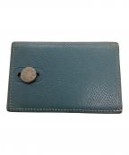 HERMESエルメス）の古着「パスケース」｜スカイブルー