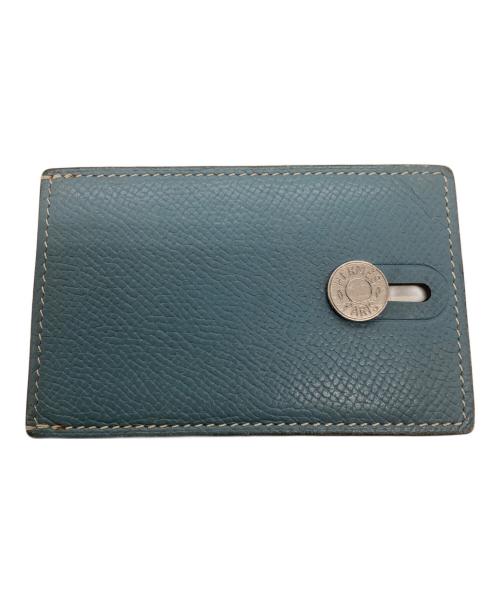 HERMES（エルメス）HERMES (エルメス) パスケース スカイブルーの古着・服飾アイテム