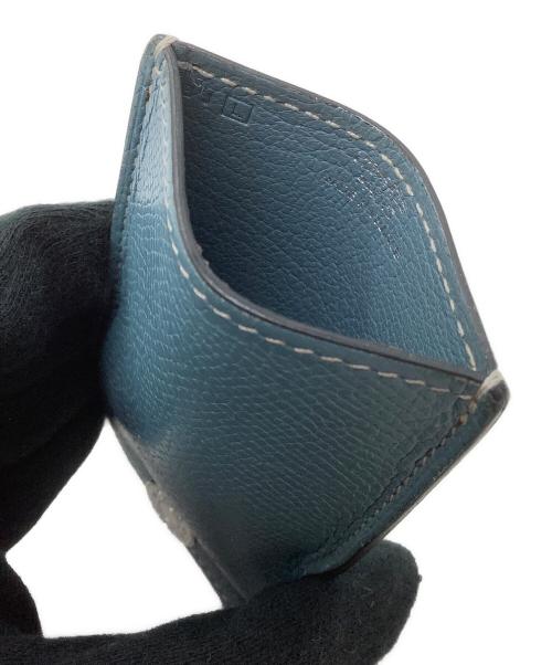 HERMES（エルメス）HERMES (エルメス) パスケース スカイブルーの古着・服飾アイテム