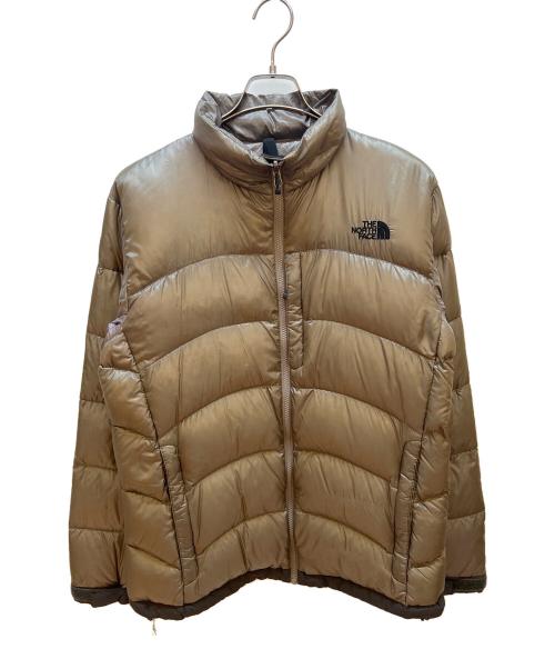 THE NORTH FACE（ザ ノース フェイス）THE NORTH FACE (ザ ノース フェイス) ダウンジャケット ベージュ サイズ:Lの古着・服飾アイテム