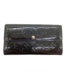 LOUIS VUITTON（ルイ ヴィトン）の古着「長財布」｜ブラック