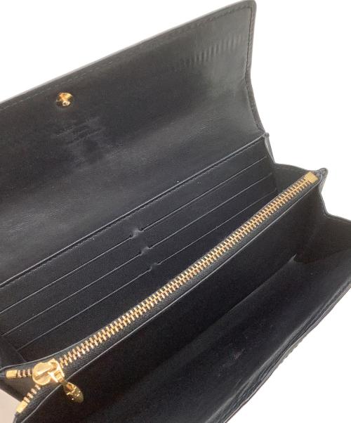 LOUIS VUITTON（ルイ ヴィトン）LOUIS VUITTON (ルイ ヴィトン) 長財布 ブラックの古着・服飾アイテム