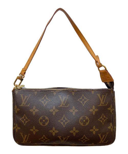 LOUIS VUITTON（ルイ ヴィトン）LOUIS VUITTON (ルイ ヴィトン) ポーチ ブラウンの古着・服飾アイテム