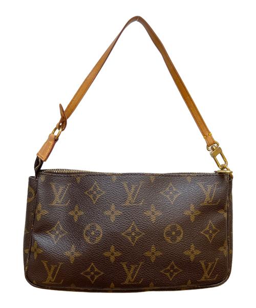 LOUIS VUITTON（ルイ ヴィトン）LOUIS VUITTON (ルイ ヴィトン) ポーチ ブラウンの古着・服飾アイテム