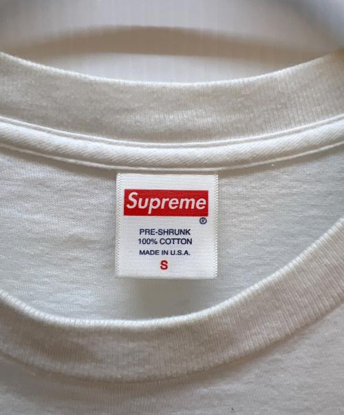 SUPREME（シュプリーム）SUPREME (シュプリーム) BurroughsTee ホワイト×レッド サイズ:Sの古着・服飾アイテム