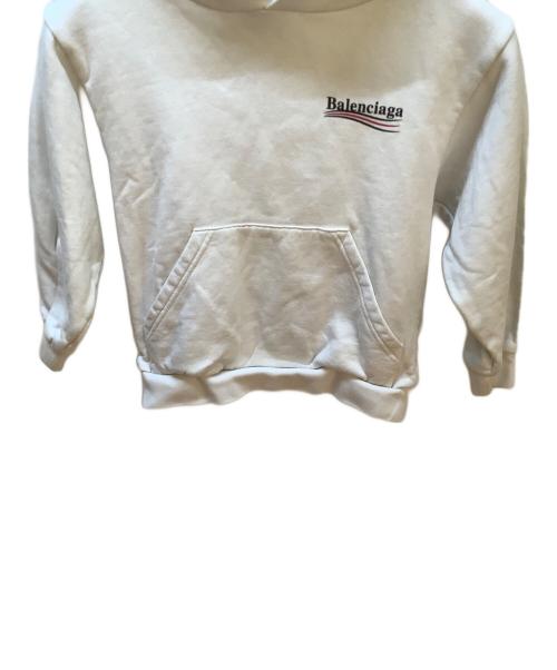 BALENCIAGA（バレンシアガ）BALENCIAGA (バレンシアガ) プルオーバーパーカー グレー サイズ:6の古着・服飾アイテム