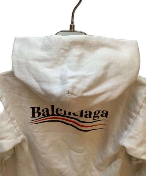 BALENCIAGA（バレンシアガ）BALENCIAGA (バレンシアガ) プルオーバーパーカー グレー サイズ:6の古着・服飾アイテム