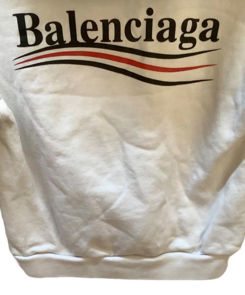 BALENCIAGA（バレンシアガ）BALENCIAGA (バレンシアガ) プルオーバーパーカー グレー サイズ:6の古着・服飾アイテム