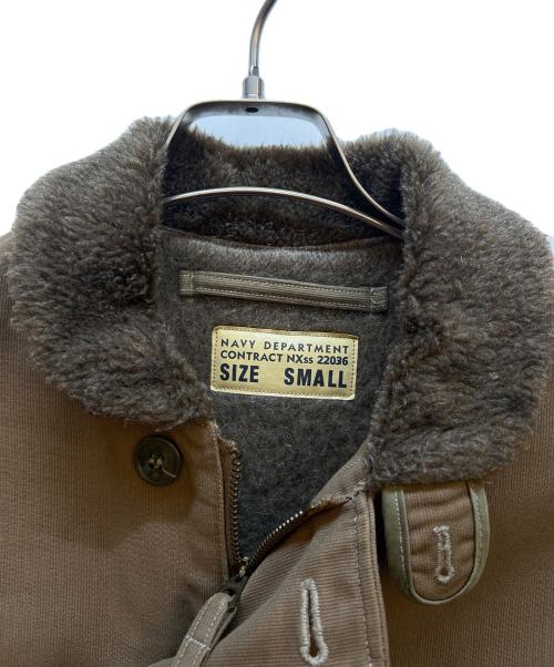 BUZZ RICKSON'S（バズリクソンズ）BUZZ RICKSON'S (バズリクソンズ) デッキジャケット ベージュ サイズ:SIZE Sの古着・服飾アイテム