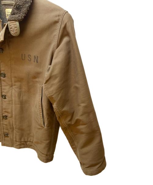 BUZZ RICKSON'S（バズリクソンズ）BUZZ RICKSON'S (バズリクソンズ) デッキジャケット ベージュ サイズ:SIZE Sの古着・服飾アイテム