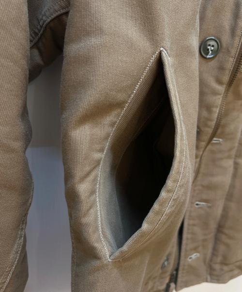 BUZZ RICKSON'S（バズリクソンズ）BUZZ RICKSON'S (バズリクソンズ) デッキジャケット ベージュ サイズ:SIZE Sの古着・服飾アイテム