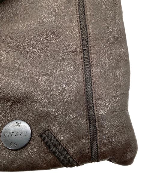 DIESEL（ディーゼル）DIESEL (ディーゼル) トートバッグ ブラウンの古着・服飾アイテム