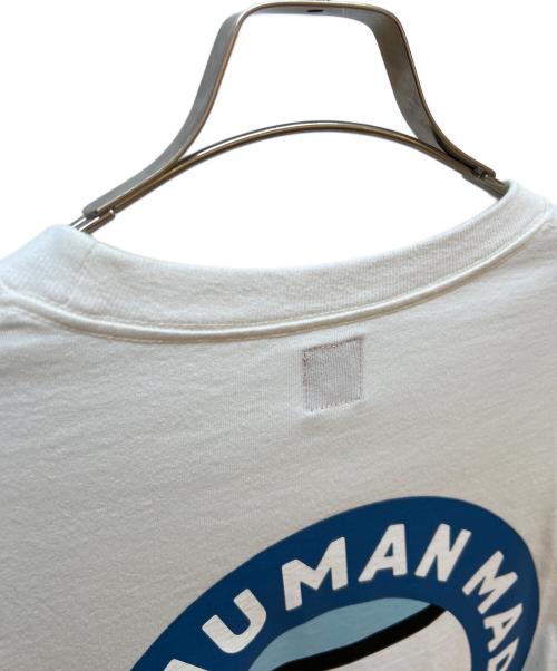 HUMAN MADE（ヒューマンメイド）HUMAN MADE (ヒューマンメイド) ロングスリーブカットソー ホワイト サイズ:XXLの古着・服飾アイテム