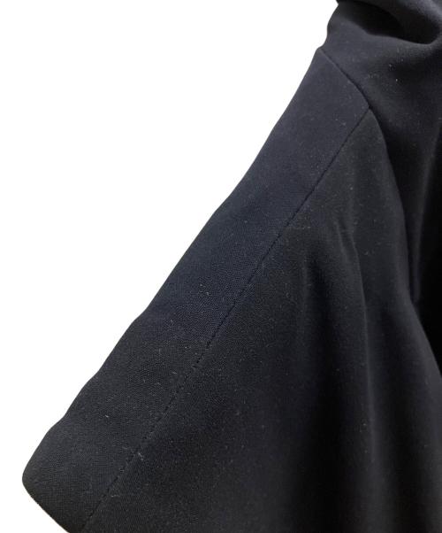 anuans（アニュアンス）anuans (アニュアンス) ダブルサテンテーラードフレアワンピース ネイビー サイズ:SIZE Mの古着・服飾アイテム