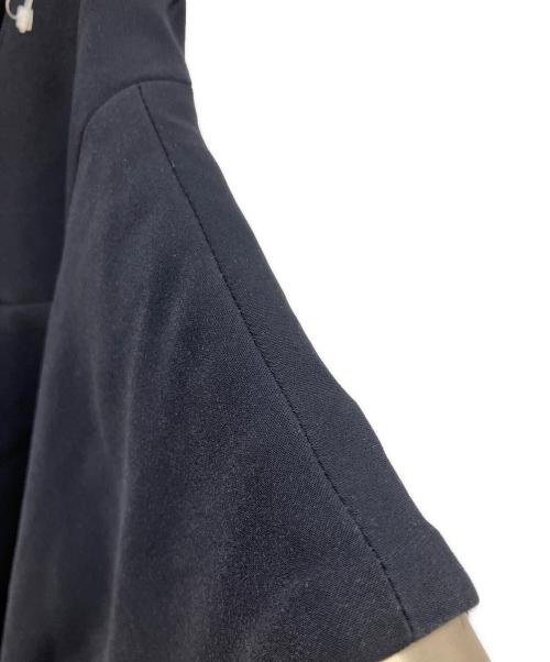 anuans（アニュアンス）anuans (アニュアンス) ダブルサテンテーラードフレアワンピース ネイビー サイズ:SIZE Mの古着・服飾アイテム