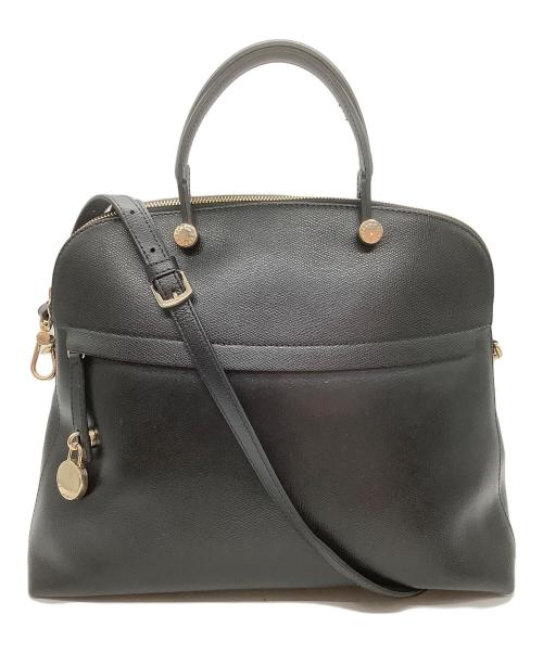 FURLA（フルラ）FURLA (フルラ) 2WAYバッグ ブラックの古着・服飾アイテム