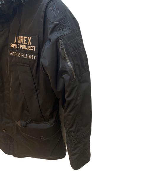 ALPHA（アルファ）ALPHA (アルファ) フライトジャケット ブラック サイズ:Mの古着・服飾アイテム