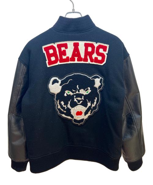 HOLLYWOOD RANCH MARKET（ハリウッドランチマーケッド）HOLLYWOOD RANCH MARKET (ハリウッドランチマーケッド) スタジャン ブラック サイズ:Sの古着・服飾アイテム