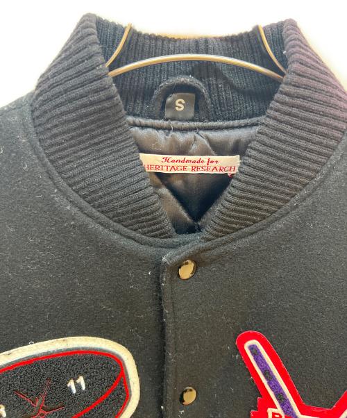HOLLYWOOD RANCH MARKET（ハリウッドランチマーケッド）HOLLYWOOD RANCH MARKET (ハリウッドランチマーケッド) スタジャン ブラック サイズ:Sの古着・服飾アイテム