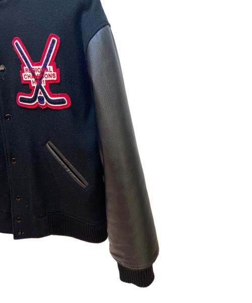 HOLLYWOOD RANCH MARKET（ハリウッドランチマーケッド）HOLLYWOOD RANCH MARKET (ハリウッドランチマーケッド) スタジャン ブラック サイズ:Sの古着・服飾アイテム