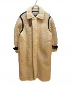 INSCRIREアンスクリア）の古着「ロングB-3コート」｜ベージュ