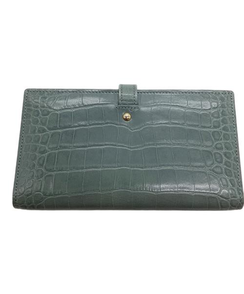 A.D.M.J.（エーディーエムジェイ）A.D.M.J. (エーディーエムジェイ) 2つ折り財布 グレー×ベージュの古着・服飾アイテム