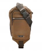 COACHコーチ）の古着「ボディーバッグ」｜ブラウン