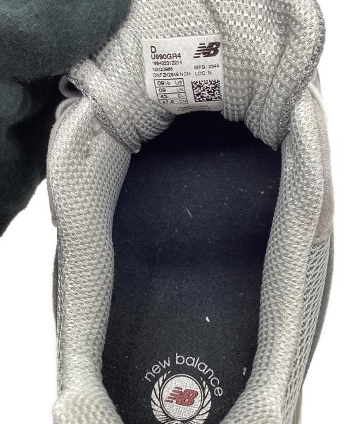 NEW BALANCE（ニューバランス）NEW BALANCE (ニューバランス) NEW BALANCE U990GR4 グレー サイズ:27.5の古着・服飾アイテム